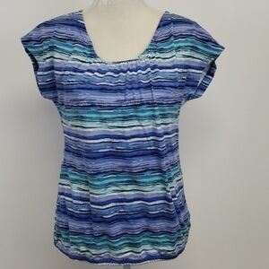 COMPANY Collection Top Cotton/Spandex Scoop Neck S